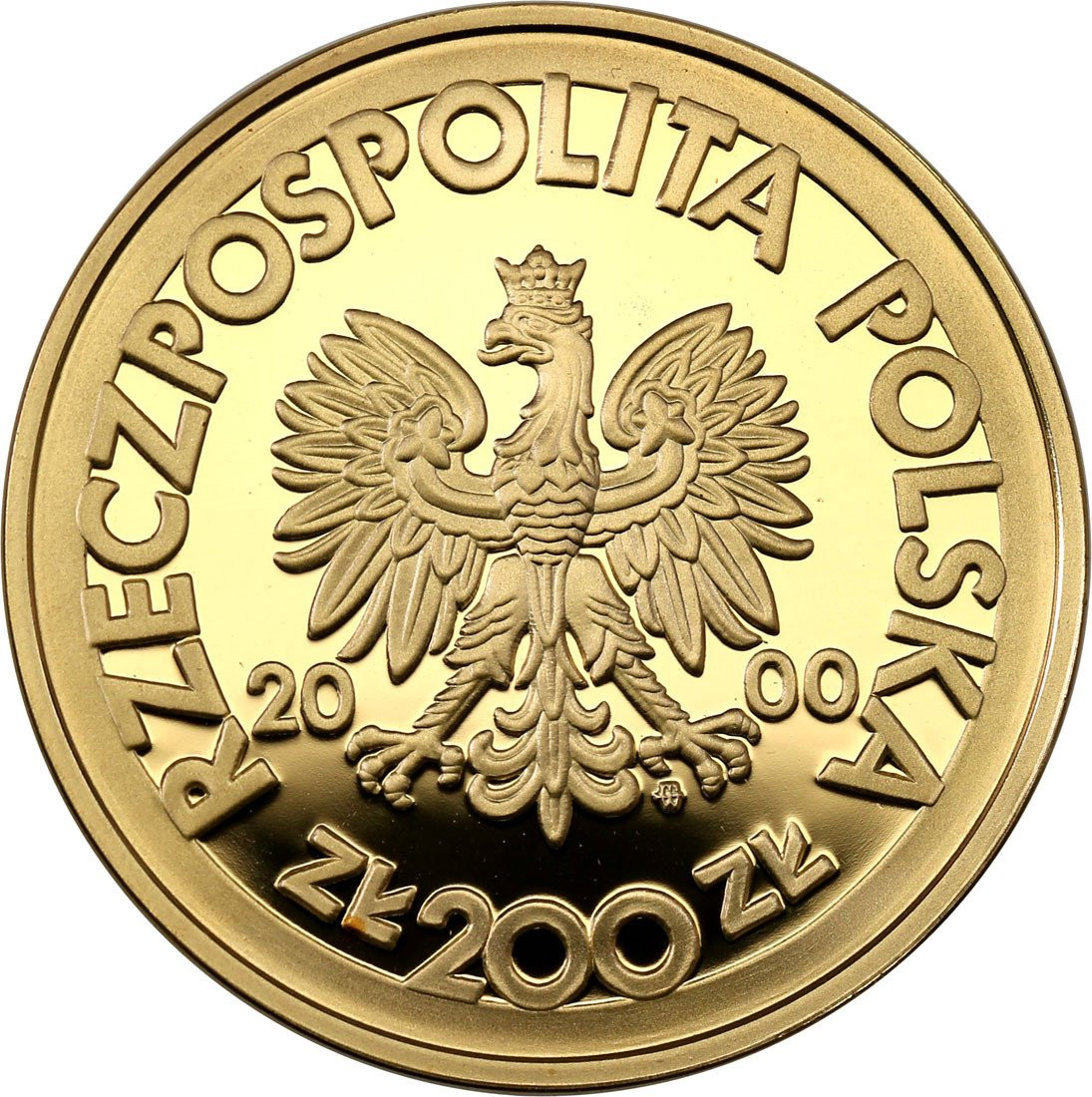 III RP 200 złotych 2000 Solidarność - emalia